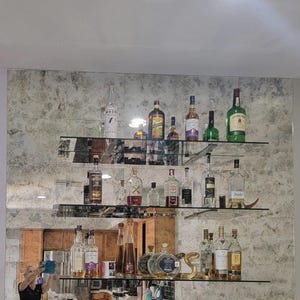 Antique mirror tiles for interior design, Antique mirror, Vintage mirror, Mirror tiles, Old mirror