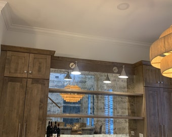 Antique Mirror Tiles: USA Made, Modern Interior Design, Custom Sizes