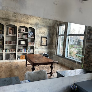 Antique Mirror Tiles: USA Made, Modern Interior (12&quot; x 12&quot;)