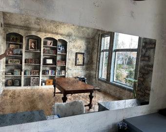 Antique Mirror Tiles: USA Made, Modern Interior. The price is for 1 tile.