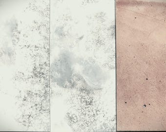 3  samples of 7&quot; x 6&quot; mirror tiles ,  Free delivery.