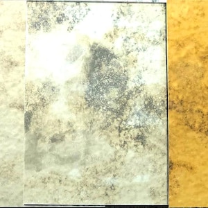 3  samples of 6" x 6" mirror tiles ,  Free delivery.