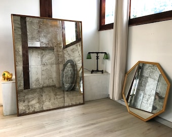 Antique Mirror Tiles: USA Made, Luxurious Interior Design