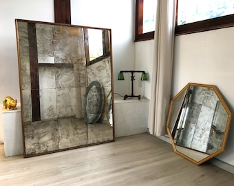 Mirrors for luxurious interiors, Antique mirror tiles for interior design, Antique mirror, Vintage mirror, Mirror tiles, Old mirror