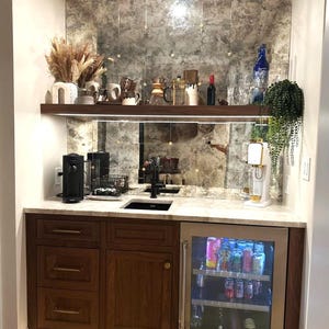 Antique Mirror Tiles: USA Made, Luxurious Interior Design