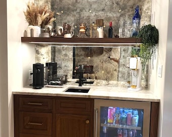 Antique Mirror Tiles: USA Made, Luxurious Interior Design