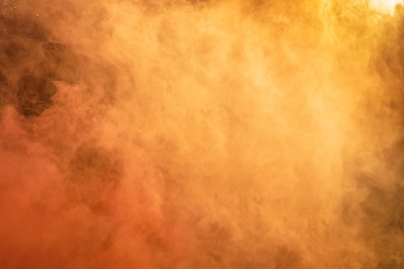 Halloween Digital Orange Smoke Digital Background Overlay 