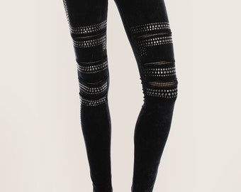 studded leggings