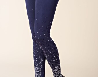 rhinestone yoga pants