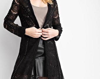 lace overcoat