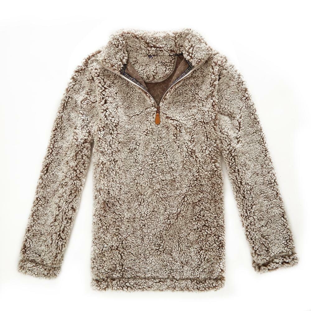 xxl sherpa pullover