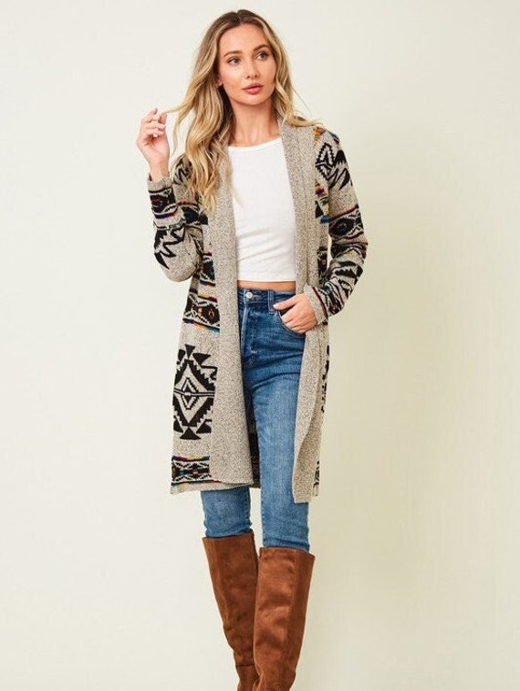 Aztec Cardigan Sweater – Down South: A Lifestyle Boutique