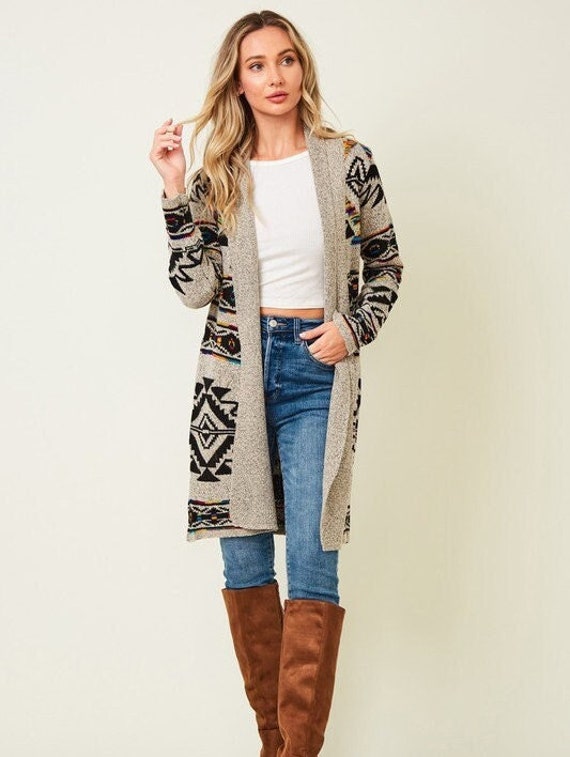 Buy Cream & Oatmeal Jacquard Cardigan 24, Cardigans