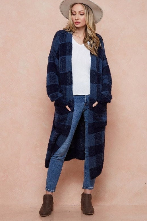 Buffalo Plaid Duster - Etsy