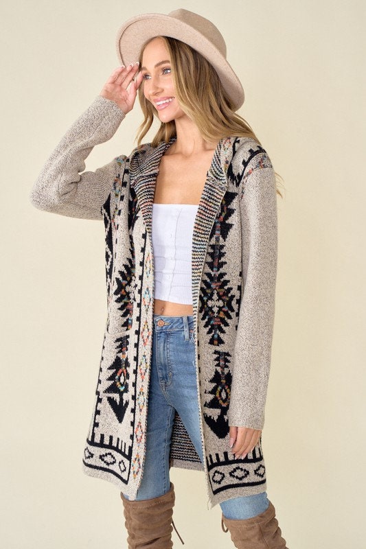 Aztec Cardigan - Etsy