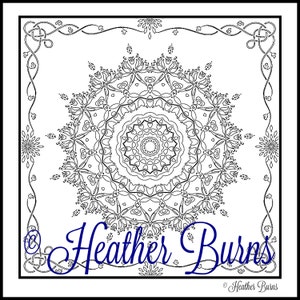 Coloring Page/Celtic Knots/Celtic Mandala/Adult Coloring/Mandala to Color/Celtic Coloring