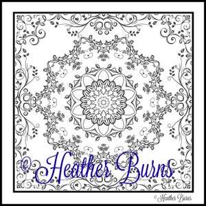 Coloring Page/Celtic Mandala/Celtic Coloring/Adult Coloring/Mandala Coloring