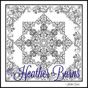 Coloring Page/Celtic Coloring/Celtic Mandala/Adult Coloring/Colouring Page/Mandala Coloring