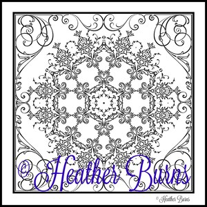 Coloring Page/Celtic Coloring/Adult Coloring/Celtic Mandala/Unique Coloring Page