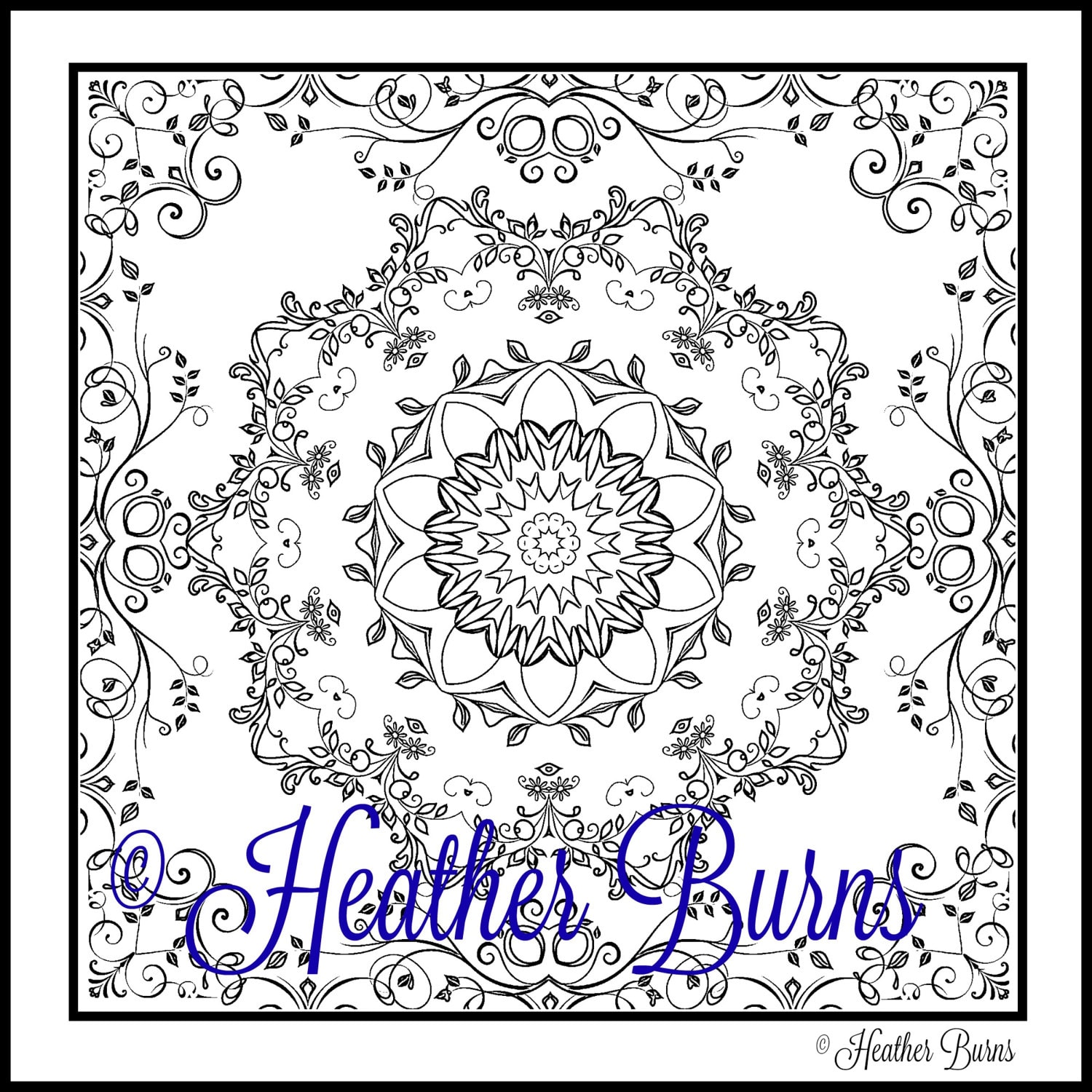 Coloring Page/Celtic Mandala/Celtic Coloring/Adult | Etsy