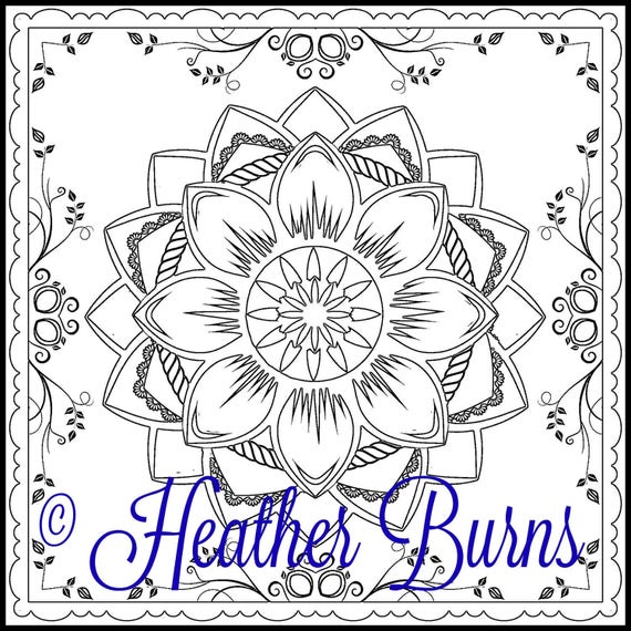 Featured image of post Simple Flower Mandala Coloring Pages / Recommended coloring pages simple mandala.