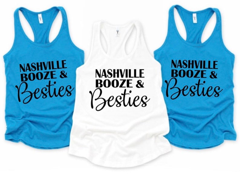Nashville Booze Besties tank Girls Trip beer drinkin babe best friend shirt Travel Buddy Adventure Besties Tank Girls Weekend vacay mo