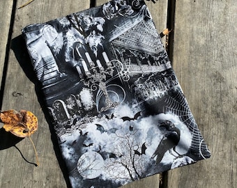 Haunted House themed Yarn Project Bag (no pocket)