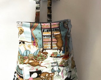 Kittens in a Sewing Room Thread Catcher