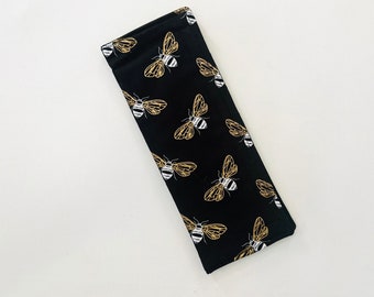 Bumble bee themed seatbelt covers