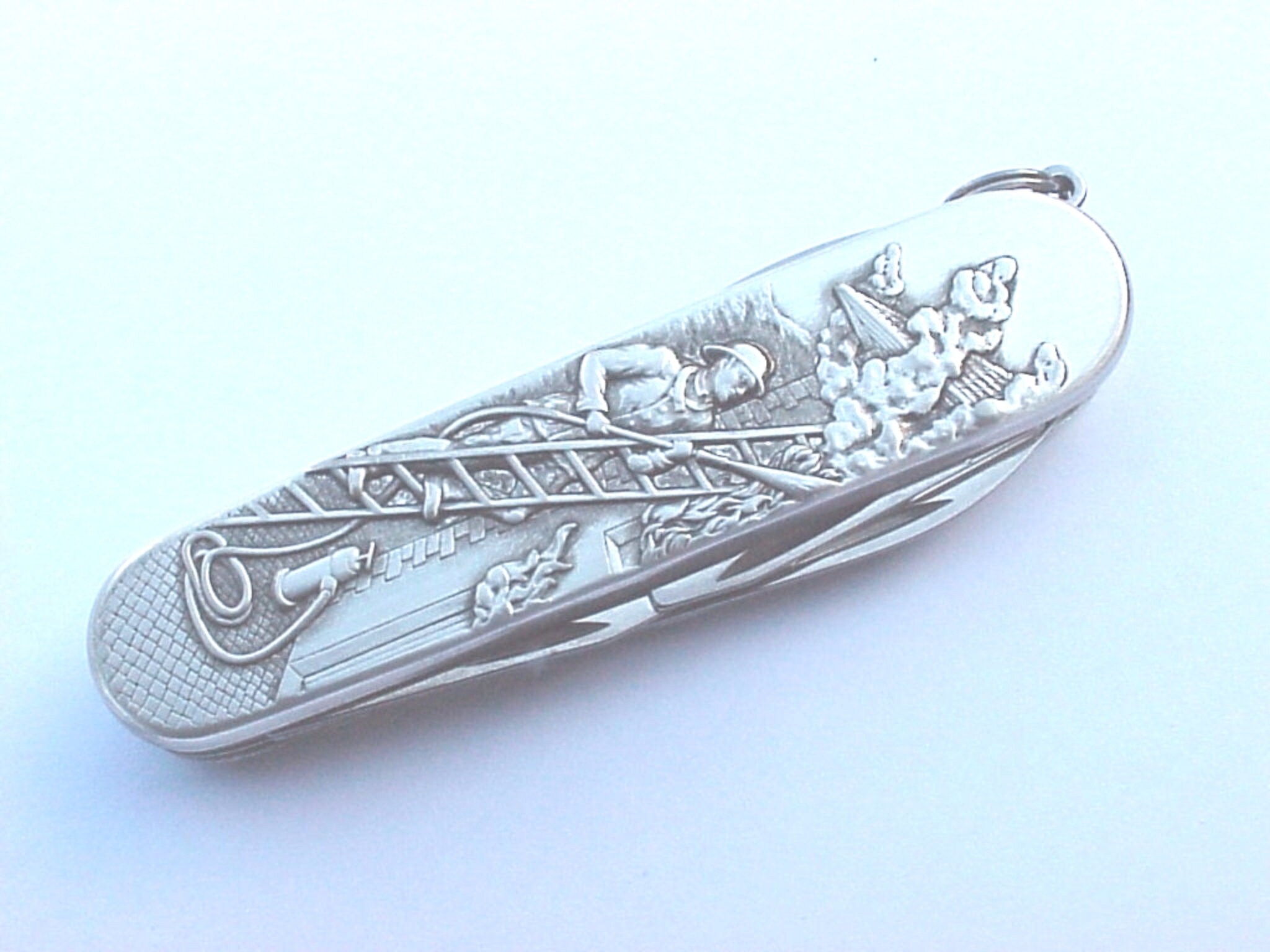 Victorinox Carved Stainless Steel Spartan Swiss Army Knife Etsy