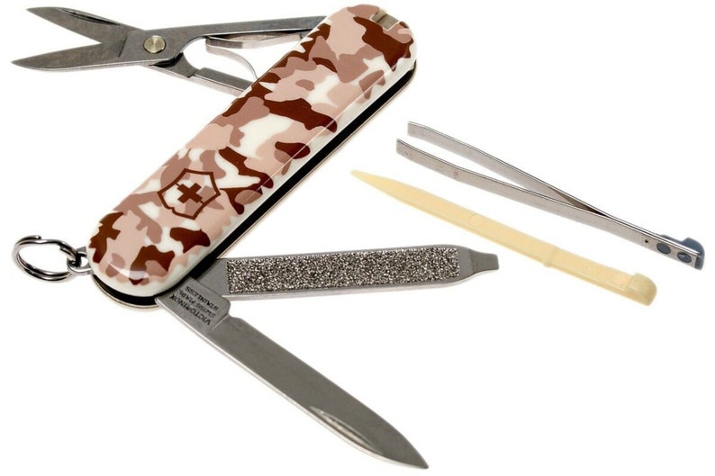 NEW Victorinox Desert Camouflage Classic Swiss Army Knife - Etsy