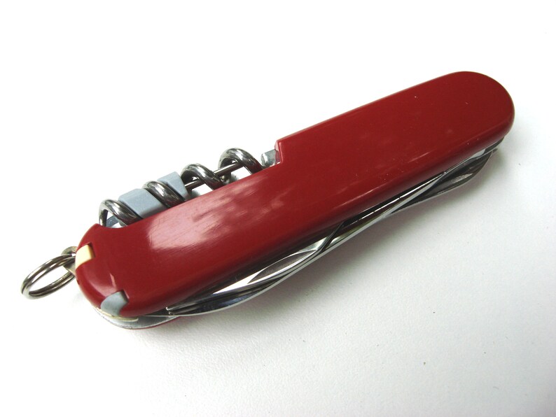 Victorinox Time Keeper Swiss Army Knife Discontinued Model Etsy