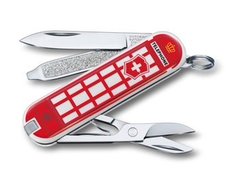 From the 2018 Victorinox Classic Collection Swiss Army Knife - Trip to London