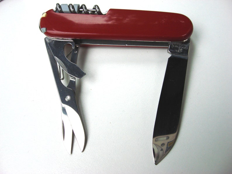 Victorinox Time Keeper Swiss Army Knife Discontinued Model Etsy