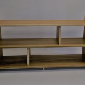 Children's book case, Montessori sensorial shelves, classroom bookshelf, kids bookshelf