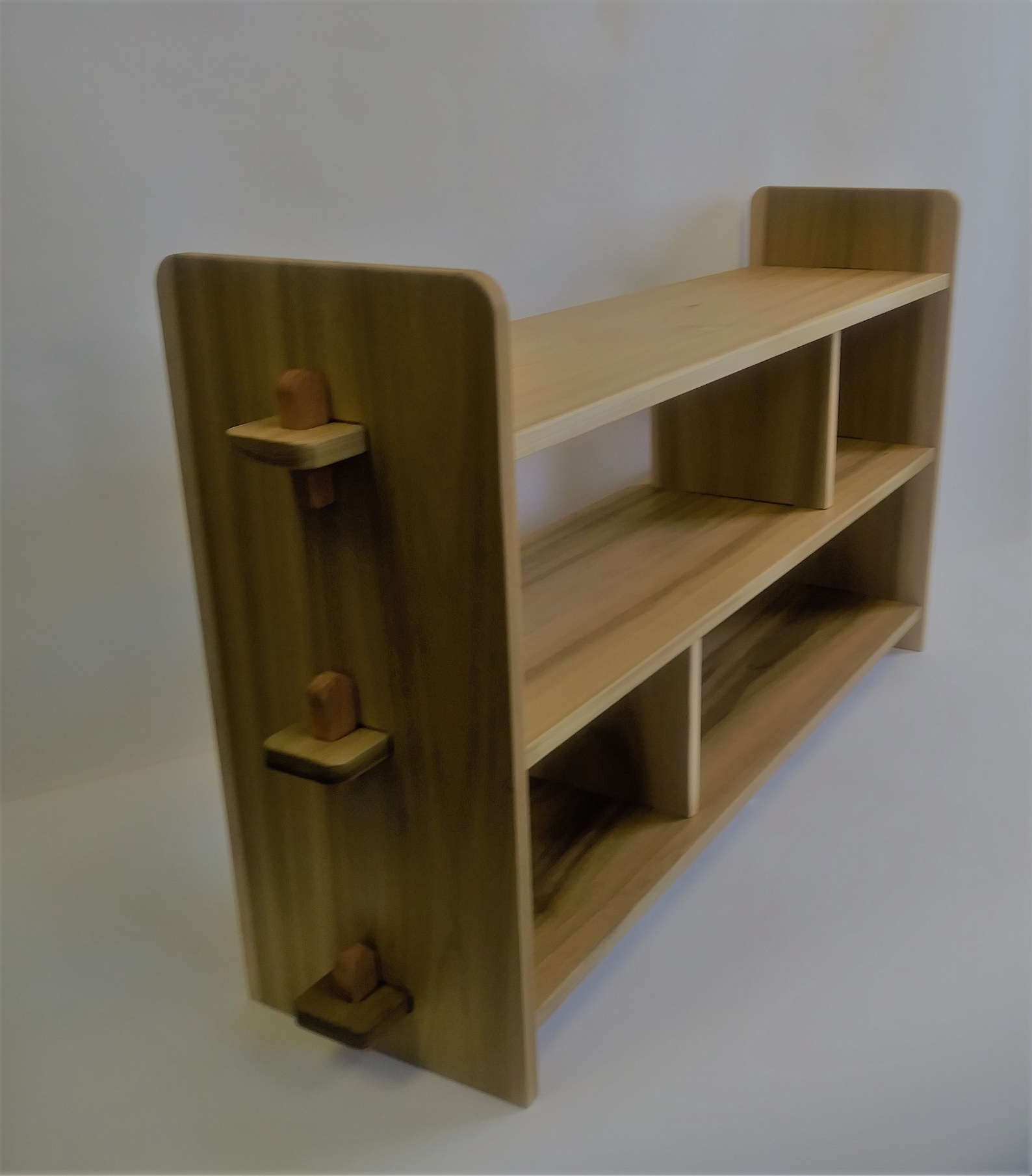 Children's Book Case Montessori Sensorial Shelves Etsy