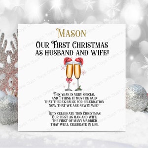 1st christmas husband and wife Outlet