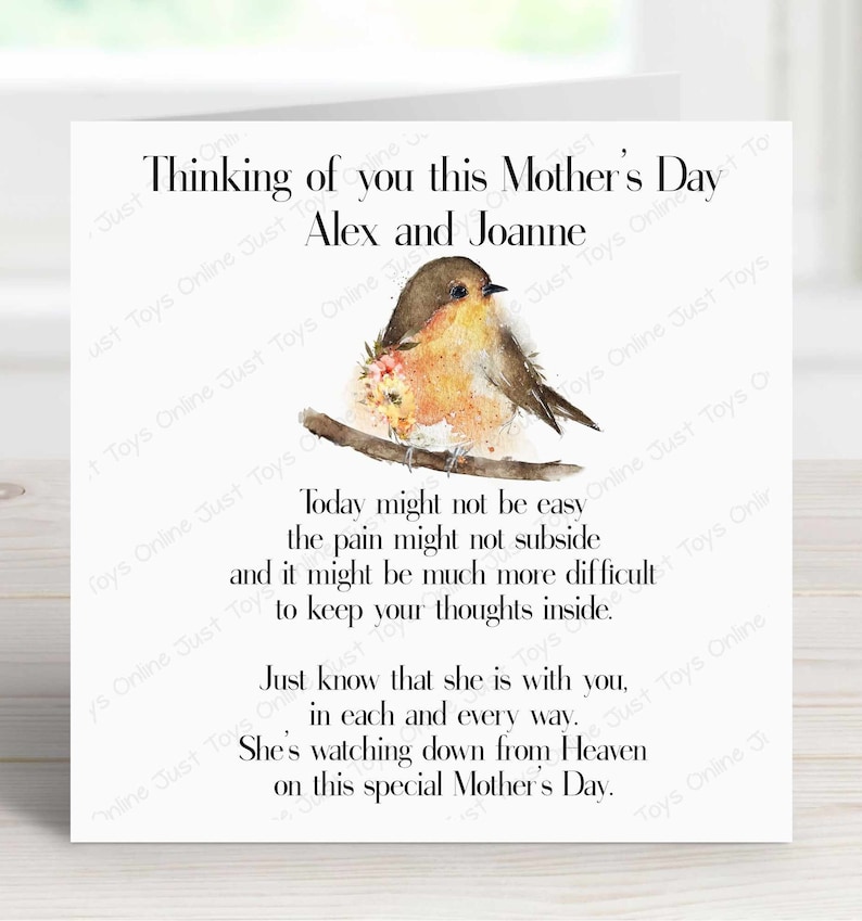 Thinking of You on Mother's Day Card, Sympathy Loss Card for Friend ...