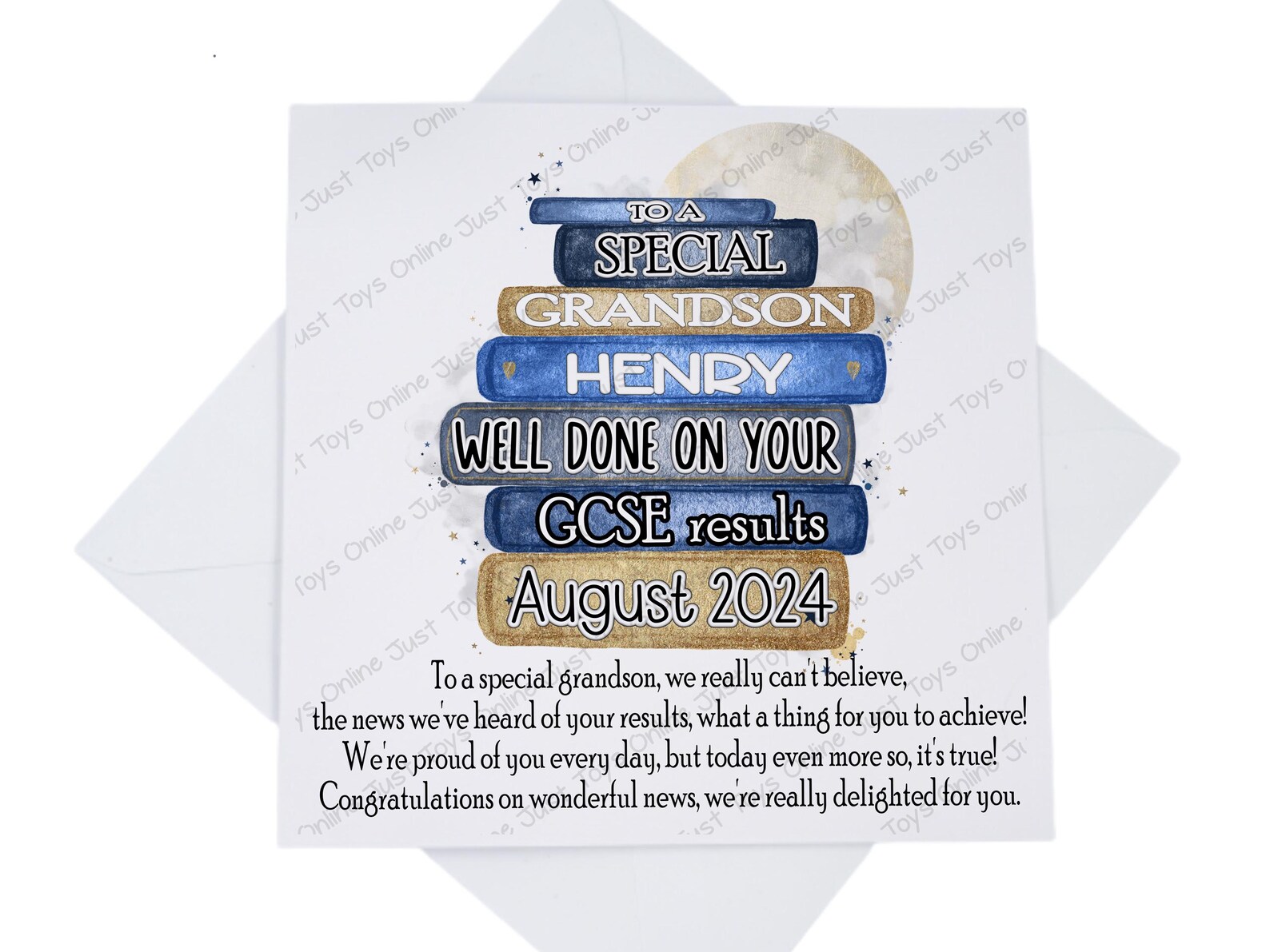 Congratulations on Your GCSE A Level Results Card, Well Done Results ...