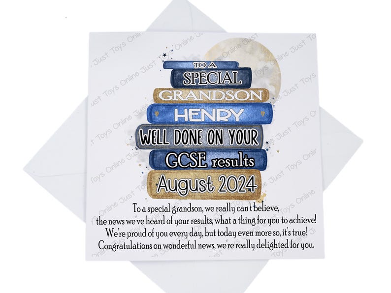 Congratulations on Your GCSE A Level Results Card, Well Done Results ...