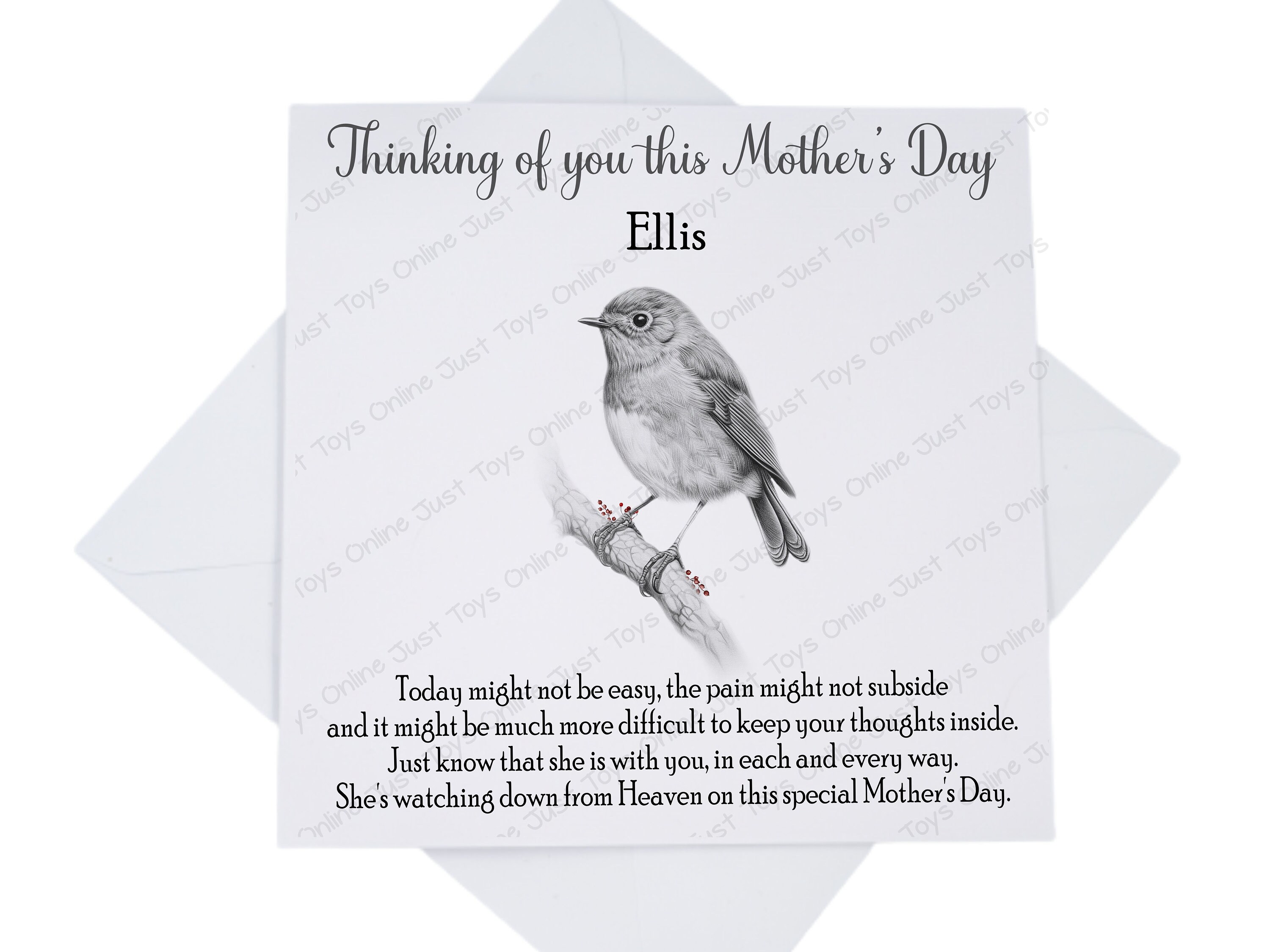 Thinking of You on Mother's Day Card, Sympathy Loss Card for Friend ...