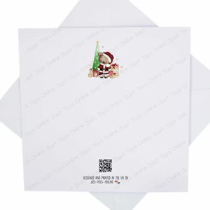 Personalised Baby's First Christmas Card 2025 - Custom Name Xmas Card