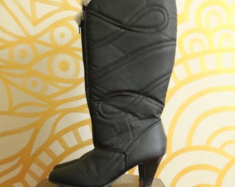 1980s Vintage Winter Boots