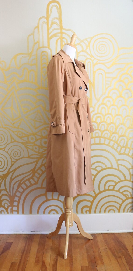 1970s Vintage Sears Trench Coat - image 3