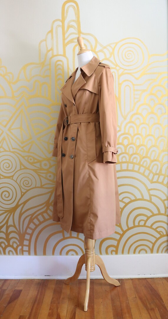 1970s Vintage Sears Trench Coat - image 2