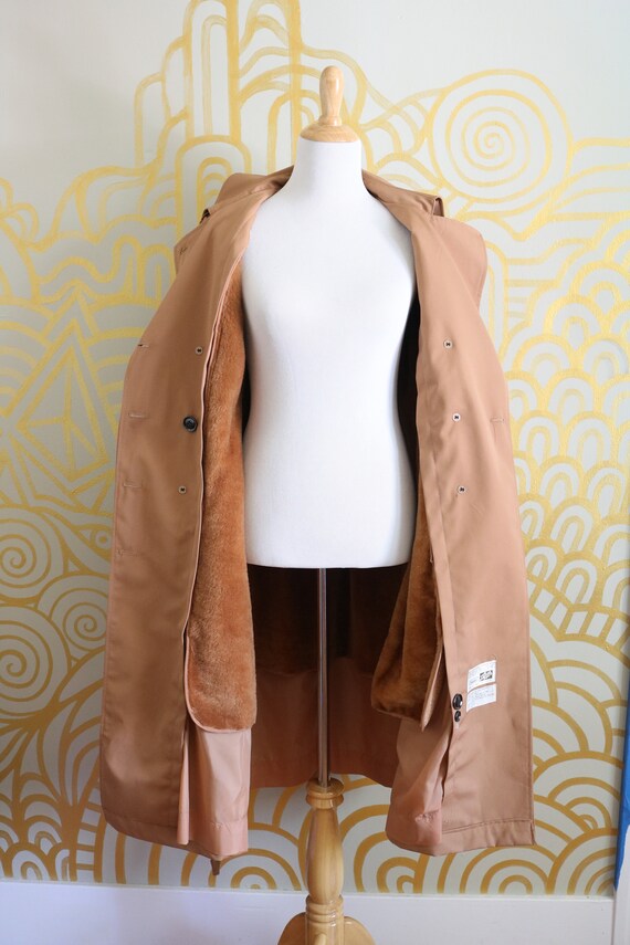 1970s Vintage Sears Trench Coat - image 7