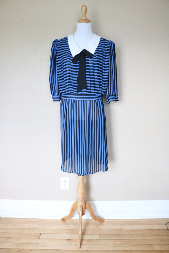 1980s Sailor-Inspired Skirt Set