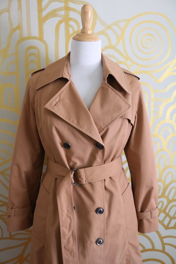 1970s Vintage Sears Trench Coat - image 5