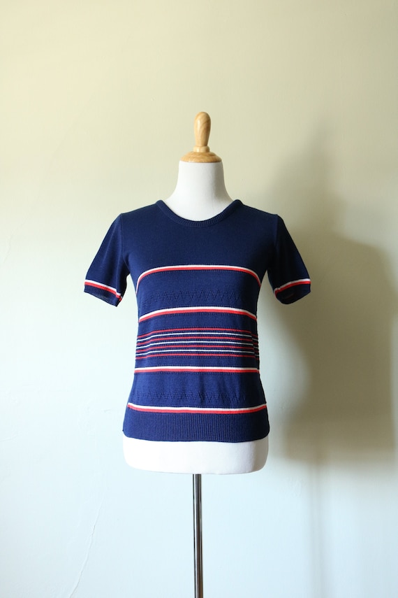 vintage 1970s striped knit - Gem