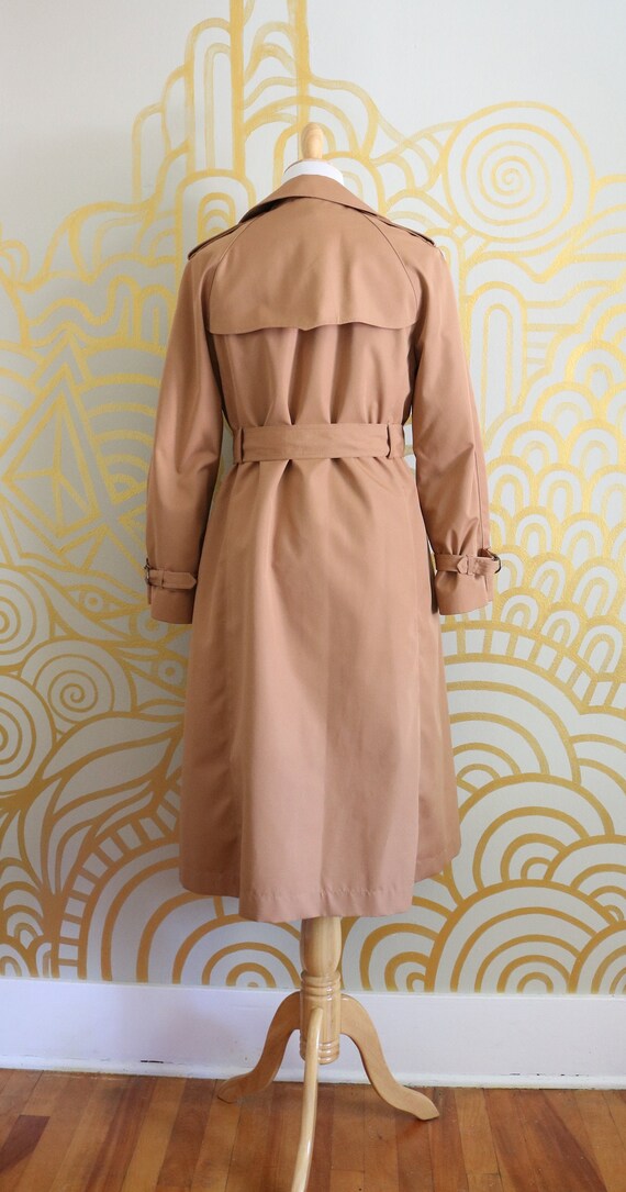 1970s Vintage Sears Trench Coat - image 4